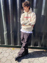 Load image into Gallery viewer, Luaka Bop Art Hoodie w/ Screenprinted Logos - XL