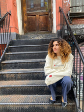 Load image into Gallery viewer, Luaka Bop Crewneck Sweatshirt in Iced White