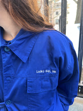 Load image into Gallery viewer, Luaka Bop, Ink - Hydron Blue Polish Industrial Jacket