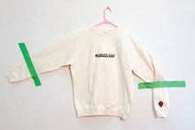 Load image into Gallery viewer, Luaka Bop Crewneck Sweatshirt in Iced White