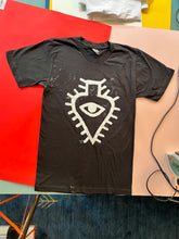 Load image into Gallery viewer, Luaka Screenprinted Black Tees
