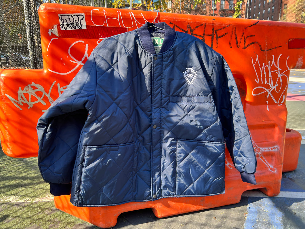 Luaka Bop True Blue Jacket (in XL)