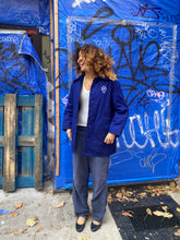 Load image into Gallery viewer, The Padded Hydron Blue Winter Coat
