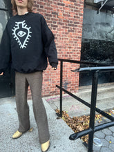 Load image into Gallery viewer, Luaka Black Screenprinted Vintage Sweat - 2X
