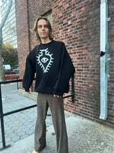 Load image into Gallery viewer, Luaka Black Screenprinted Vintage Sweat - 2X
