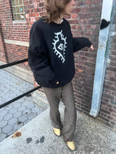 Load image into Gallery viewer, Luaka Black Screenprinted Vintage Sweat - 2X

