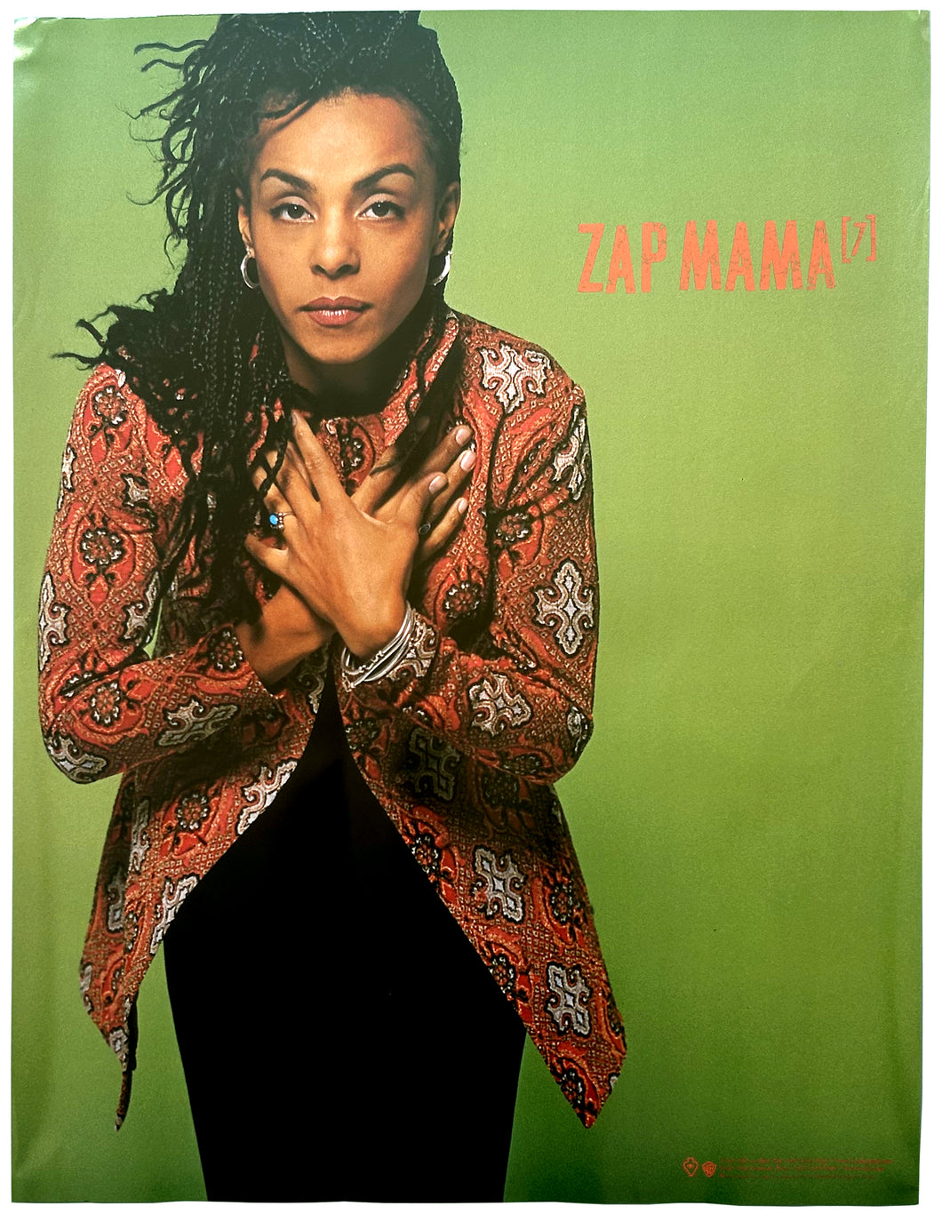 Vintage Zap Mama 7 Poster