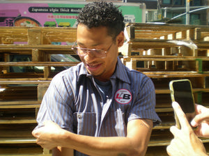 Luaka Bop Work Shirt