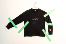 Load image into Gallery viewer, Luaka Bop Long-Sleeve Shirt in Black
